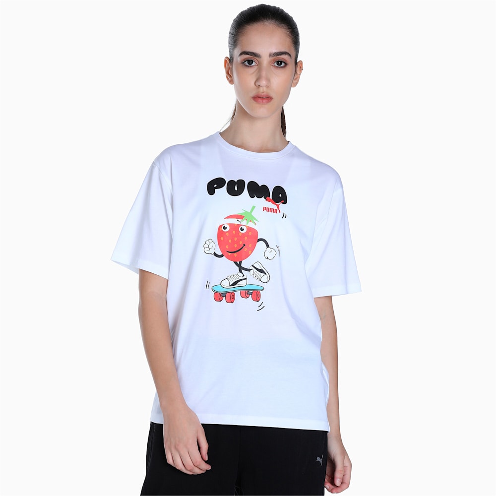 PUMA HER SLIM ROSE DUST 67406366 T-SHIRT SHORT SLEEVE (W) | Sonee Sports