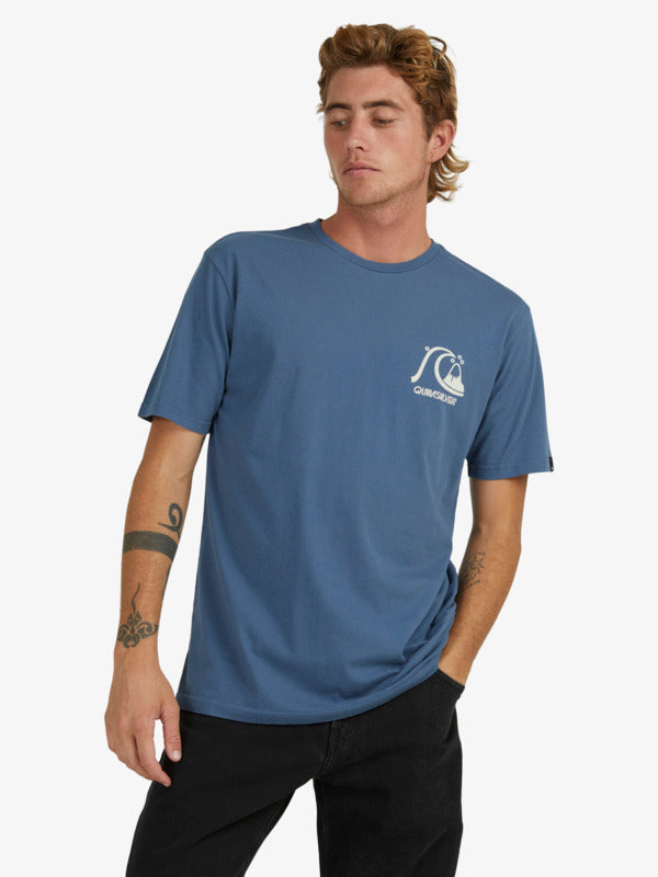 QUIKSILVER QUIK WORDS SS UQYZT04976-BYG0 T-SHIRT SHORT SLEEVE (M) | Sonee  Sports