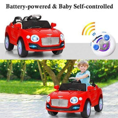 Starwood Rack Toys & Games 6V Kids Ride on Car RC Remote Control with MP3-Red