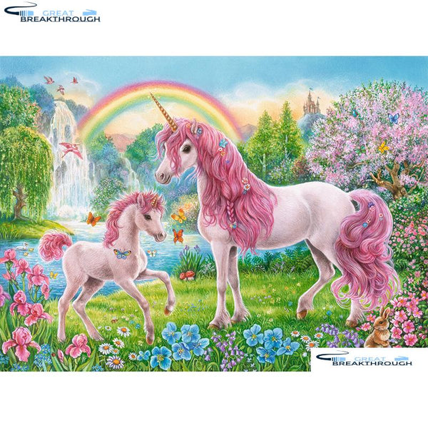 Full Square/Round Drill 5D DIY Diamond Painting Animals Horse