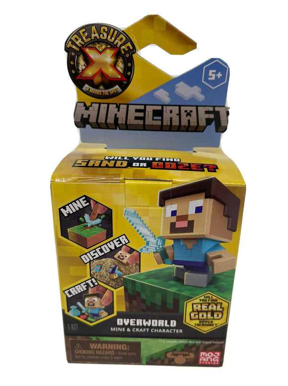 TREASURE X 41682 MINECRAFT OVERWORLD MINE & CHARACTER – Youngsters World