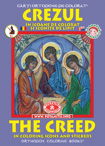 Crezul în icoane de colorat - Editura Ortodoxa Potamitis
