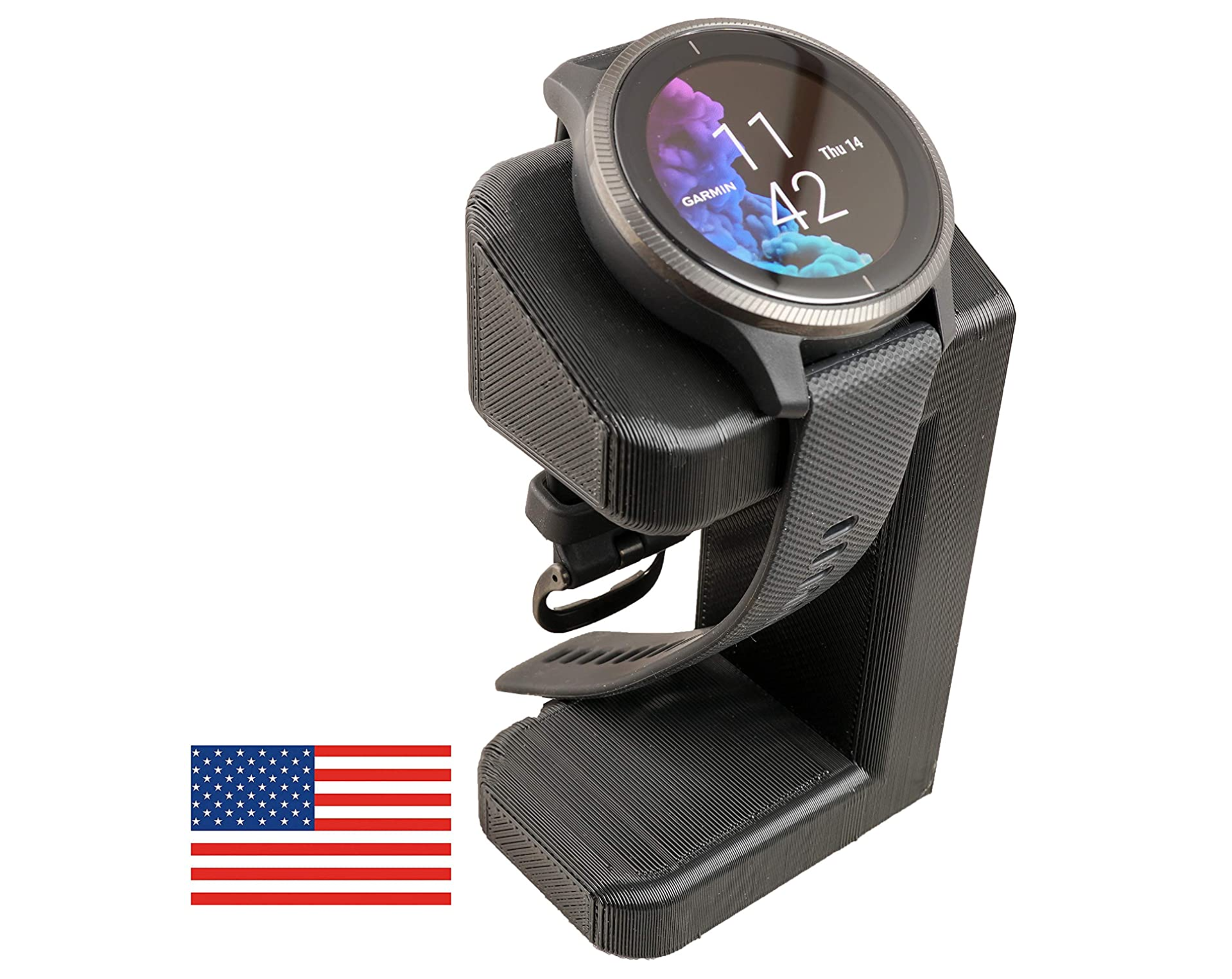 Louis Vuitton Tambour 1 and 2 Smartwatch Charging Stand (Headphone Mod