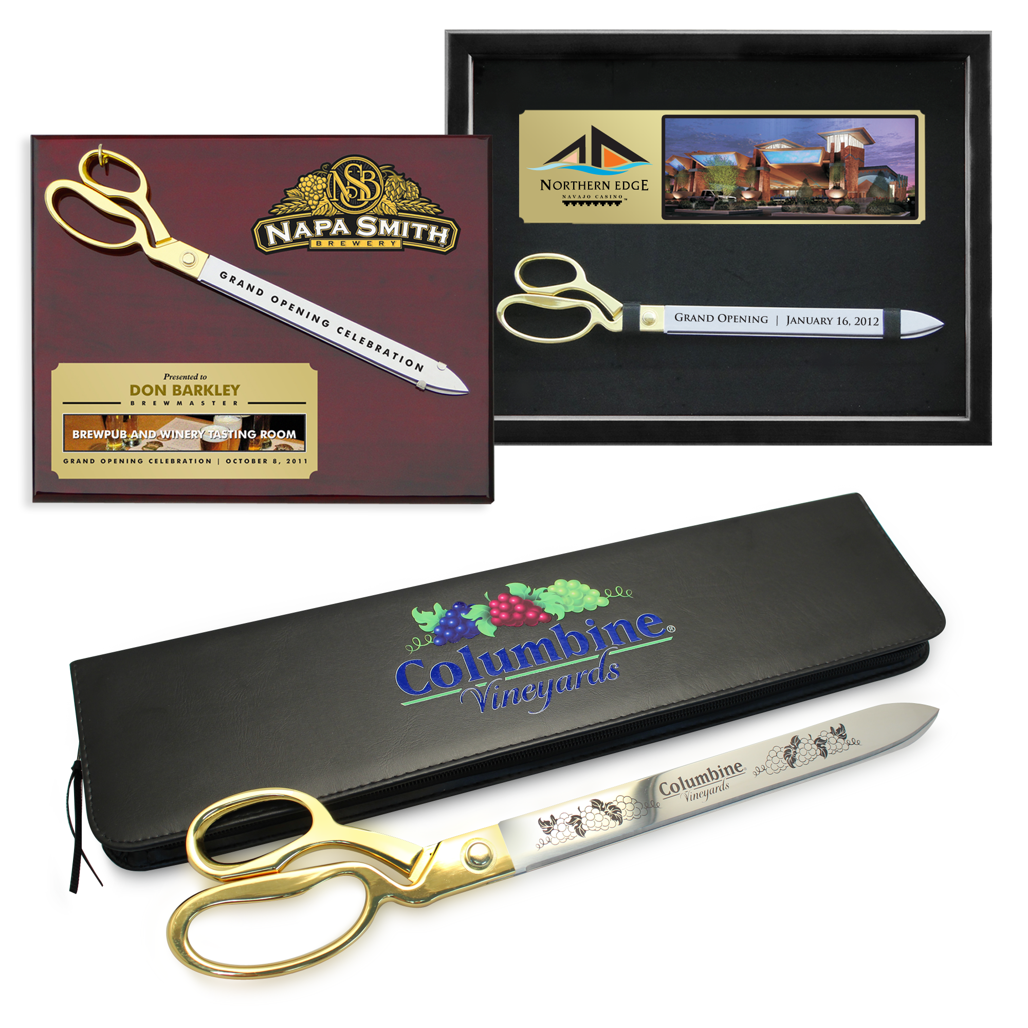 Crutello Giant Ribbon Cutting Ceremony Kit 21" Giant Scissor With 30  Ft Ribbon