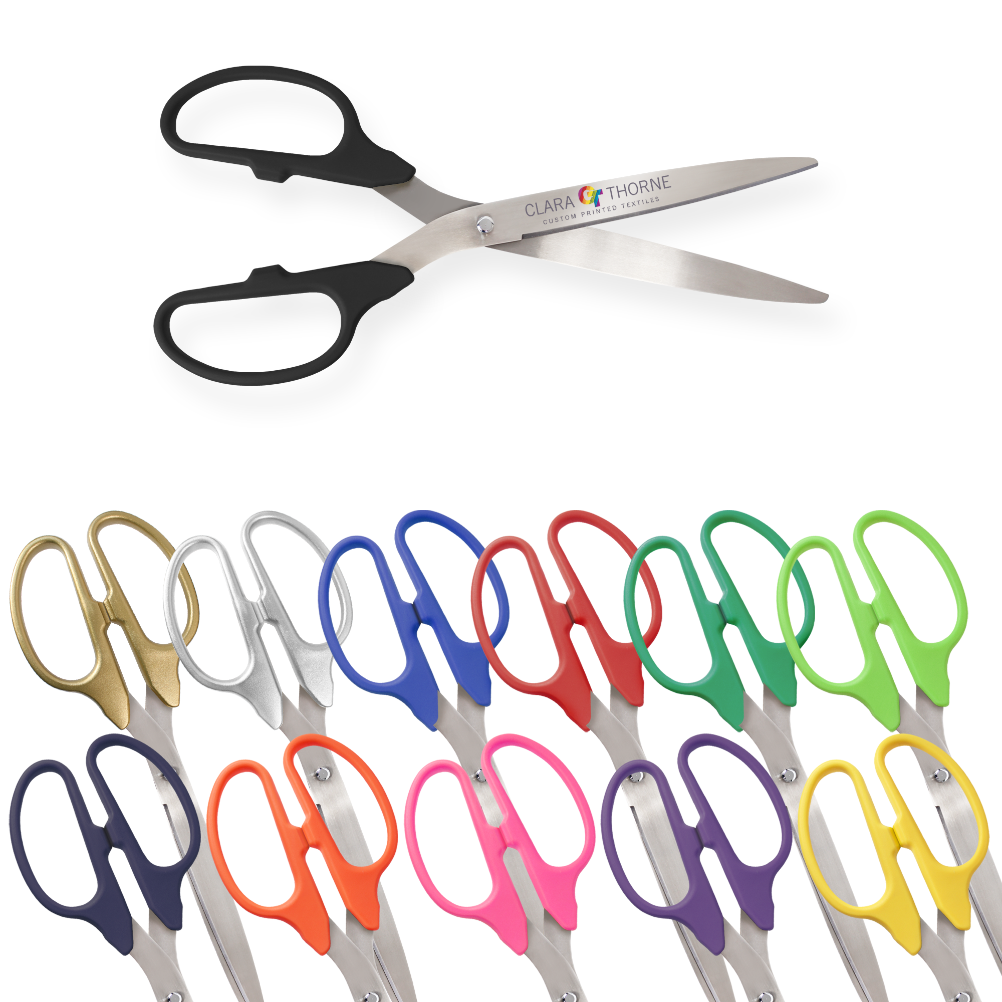 25in Ceremonial Scissors – Silver Blades