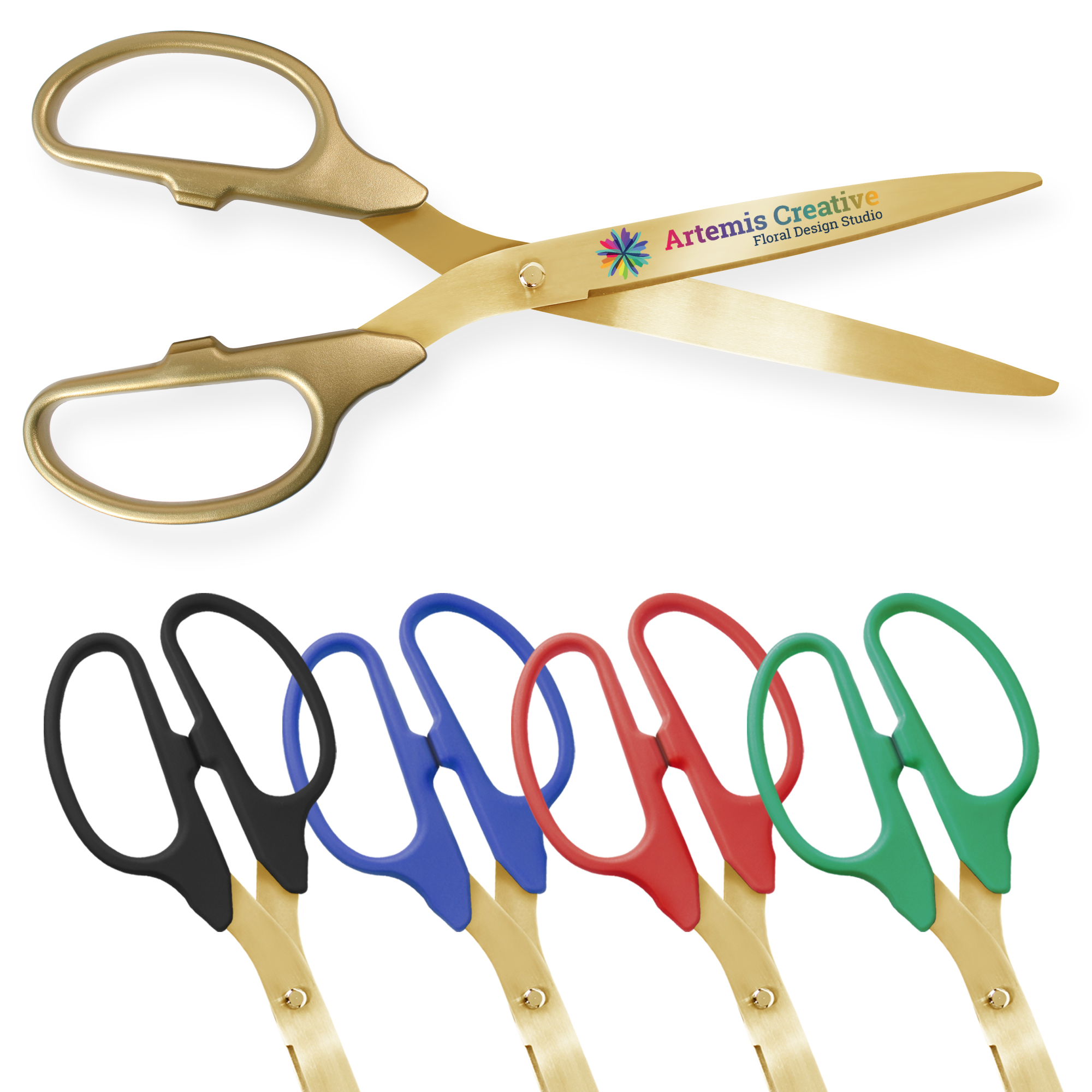 36in Ceremonial Scissors – Gold Blades