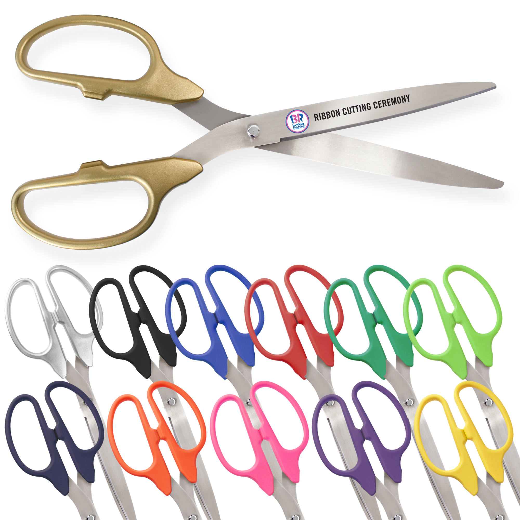 36in Ceremonial Scissors – Silver Blades