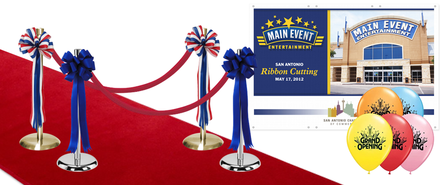 RIBBON CUTTING EVENT ACCESSORIES