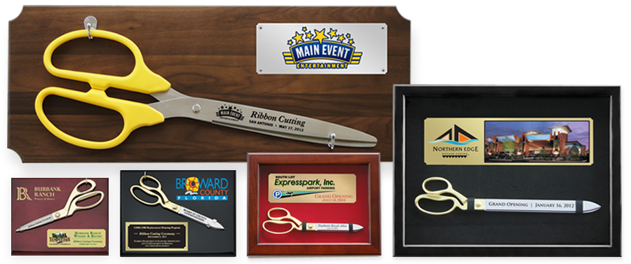 GRAND OPENING & RIBBON CUTTING PLAQUES & AWARDS