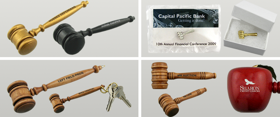 Gavel Keepsakes & Giveaways