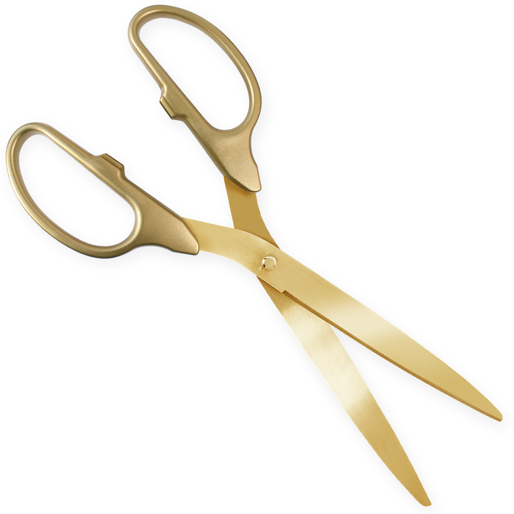 25 Gold Ribbon Cutting Scissors With Gold Blades Engraving Awards