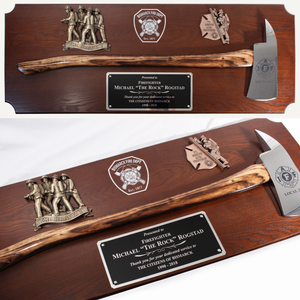 axe plaque award clipart