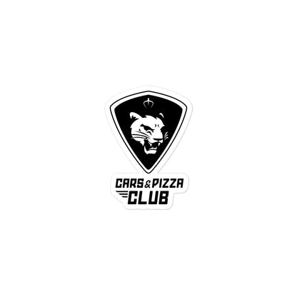 Pegatinas troqueladas "Cars&Pizza Club" New Logo