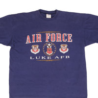 VINTAGE USAF LUKE AIR FORCE BASE TEE SHIRT 1990S SIZE XL MADE IN USA