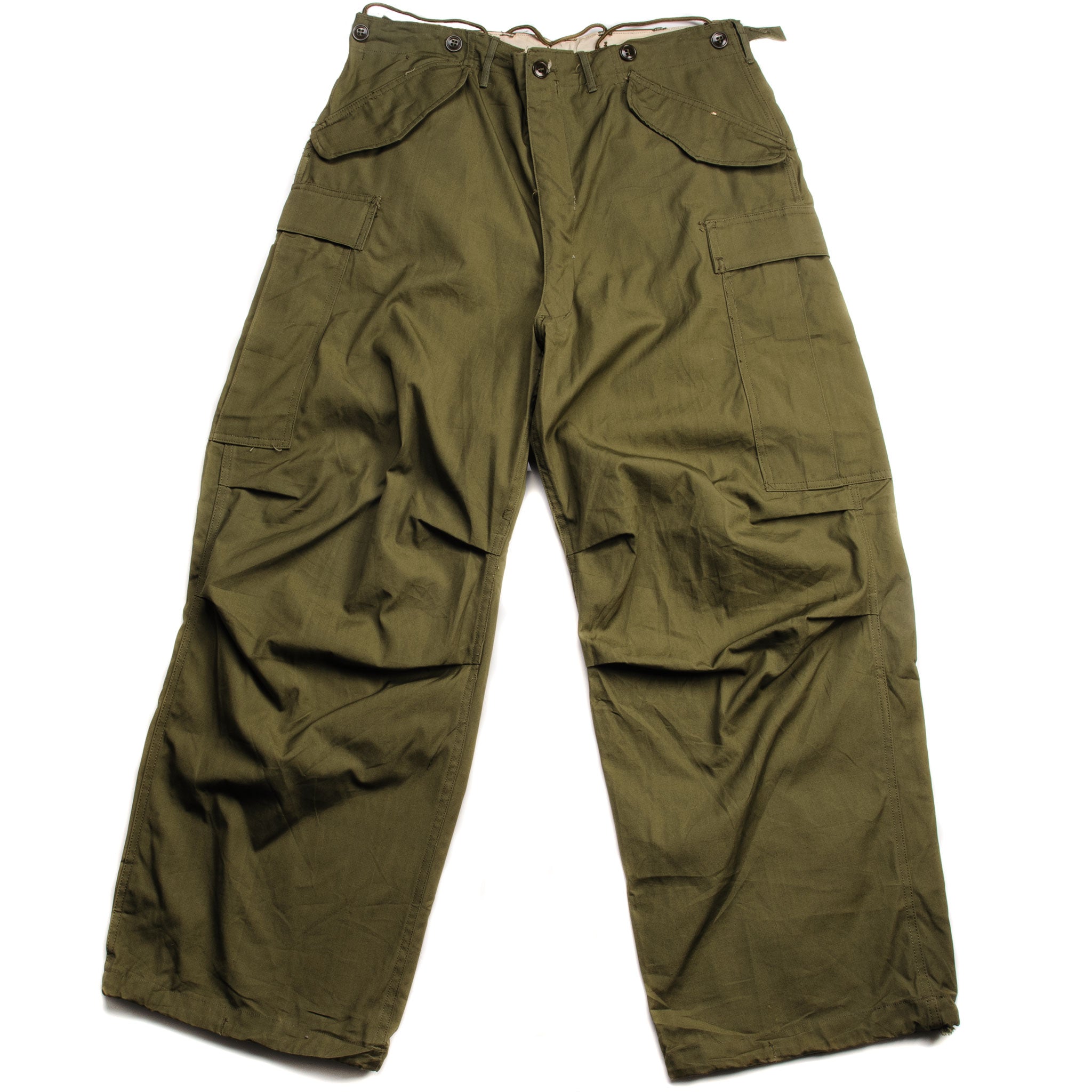 50s US ARMY M51 OVER PANTS デッドストック - ワークパンツ