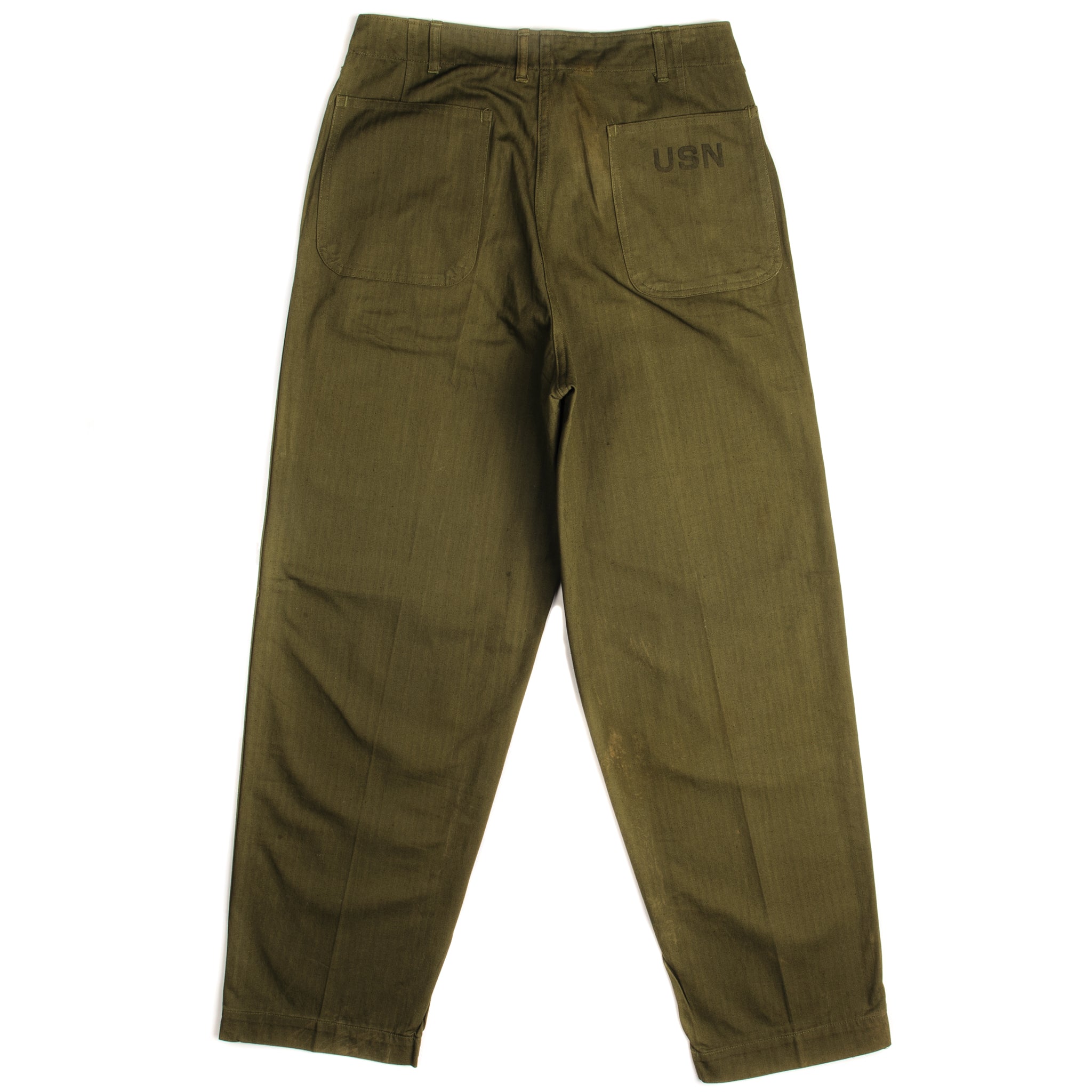 ラッピング対象外 40s US Military Twill Pants Size W33 L31 - 通販