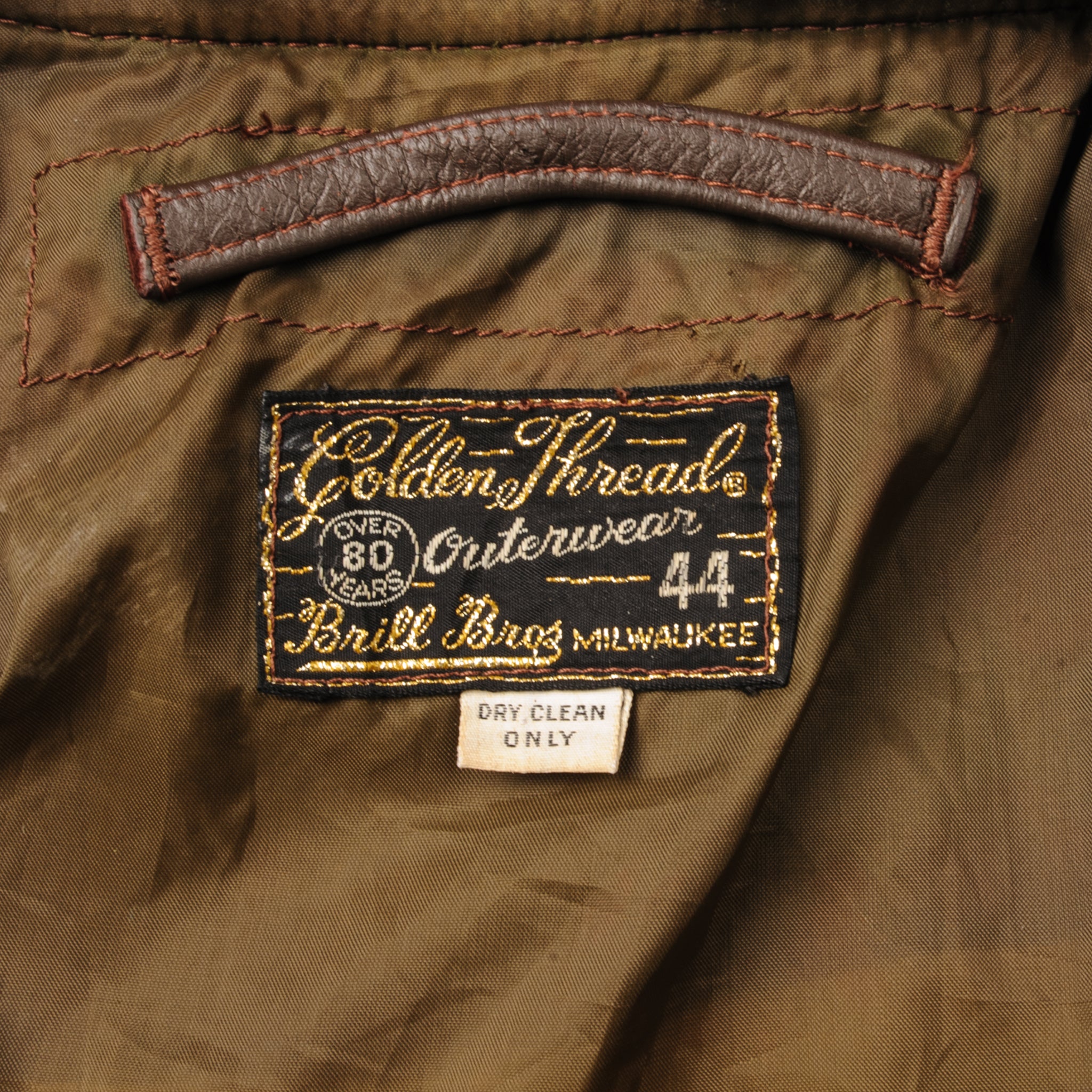 BrillBross/Golden Thread Outerwear G1 | Vintage Leather Jackets Forum