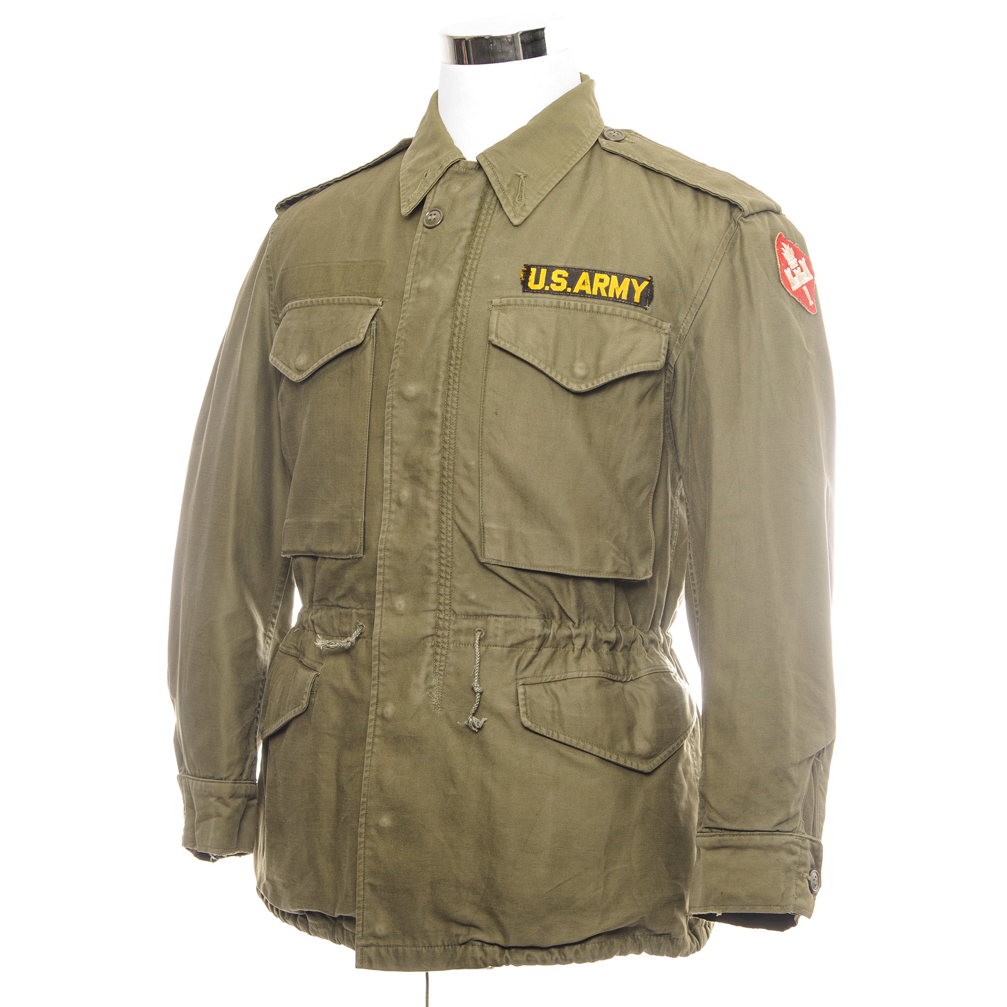 Vintage US Army M51 Field Jacket 1959 Engineers School Patch – Rare ...