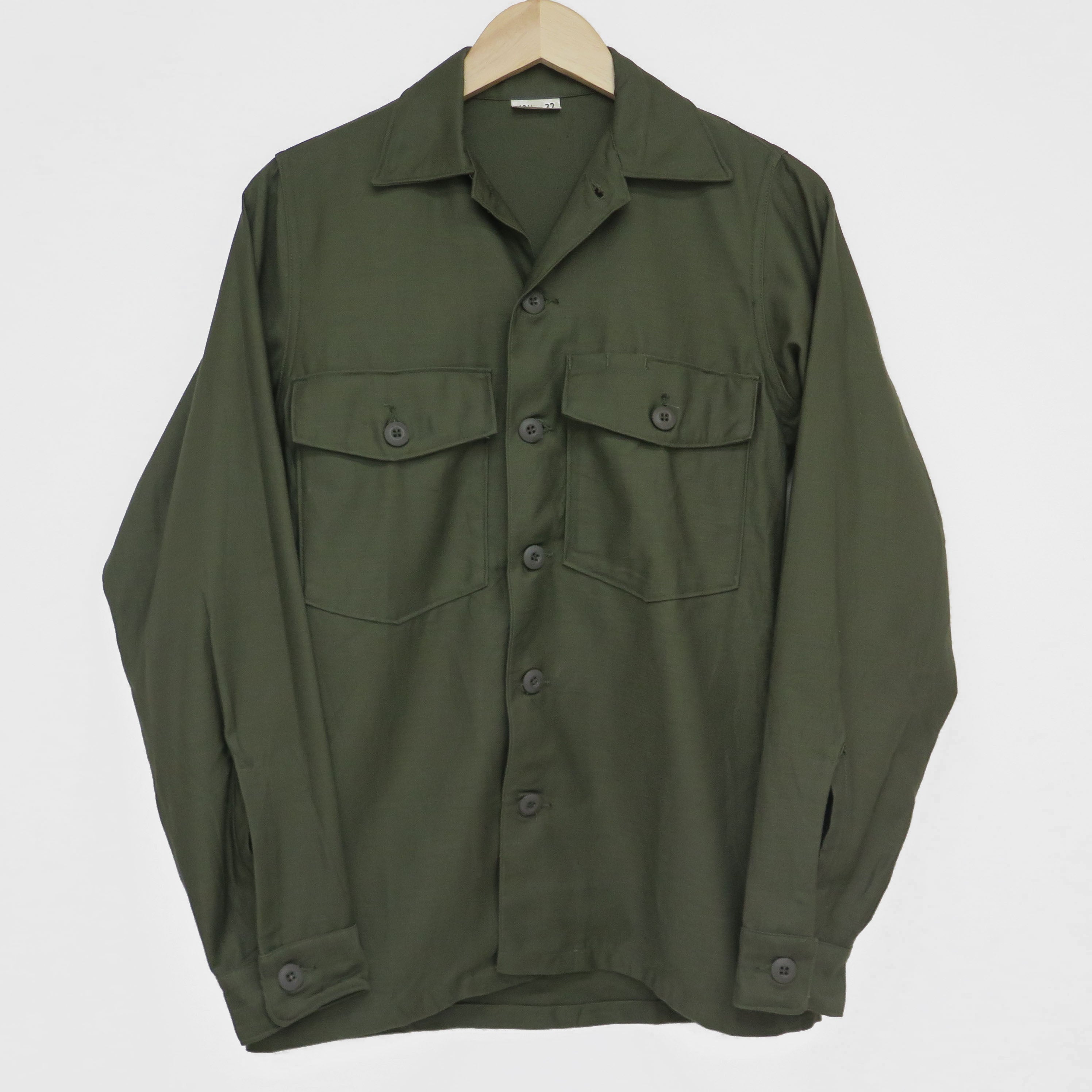 US Army Utility Shirt P-64 P64 1970's Vietnam War Deadstock – Rare Gear USA