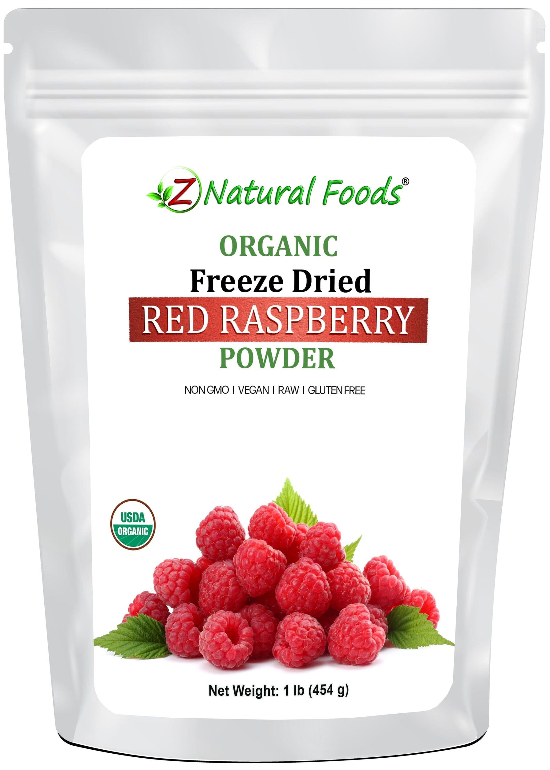 Red Raspberry Powder - Organic Freeze Dried