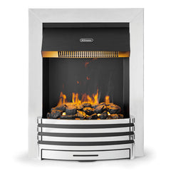 E2 Electric Fire Chrome Optimist