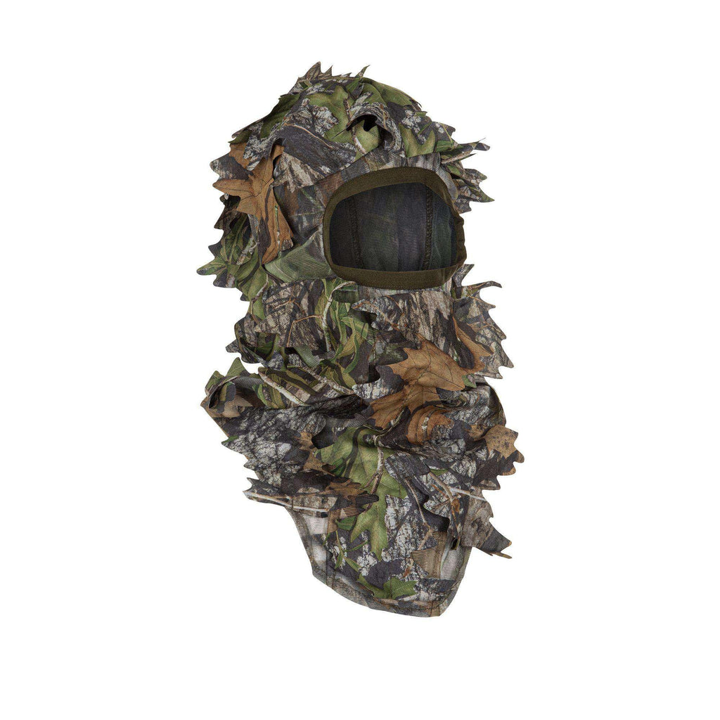 Mossy Oak Camouflage Leafy Jacket - 1/2 Zip - With Hood - Lightweight