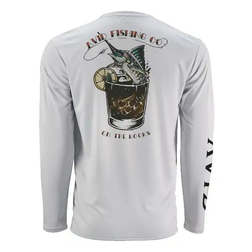 Avid On The Rocks AVIDry LS Shirt Glacier Grey S