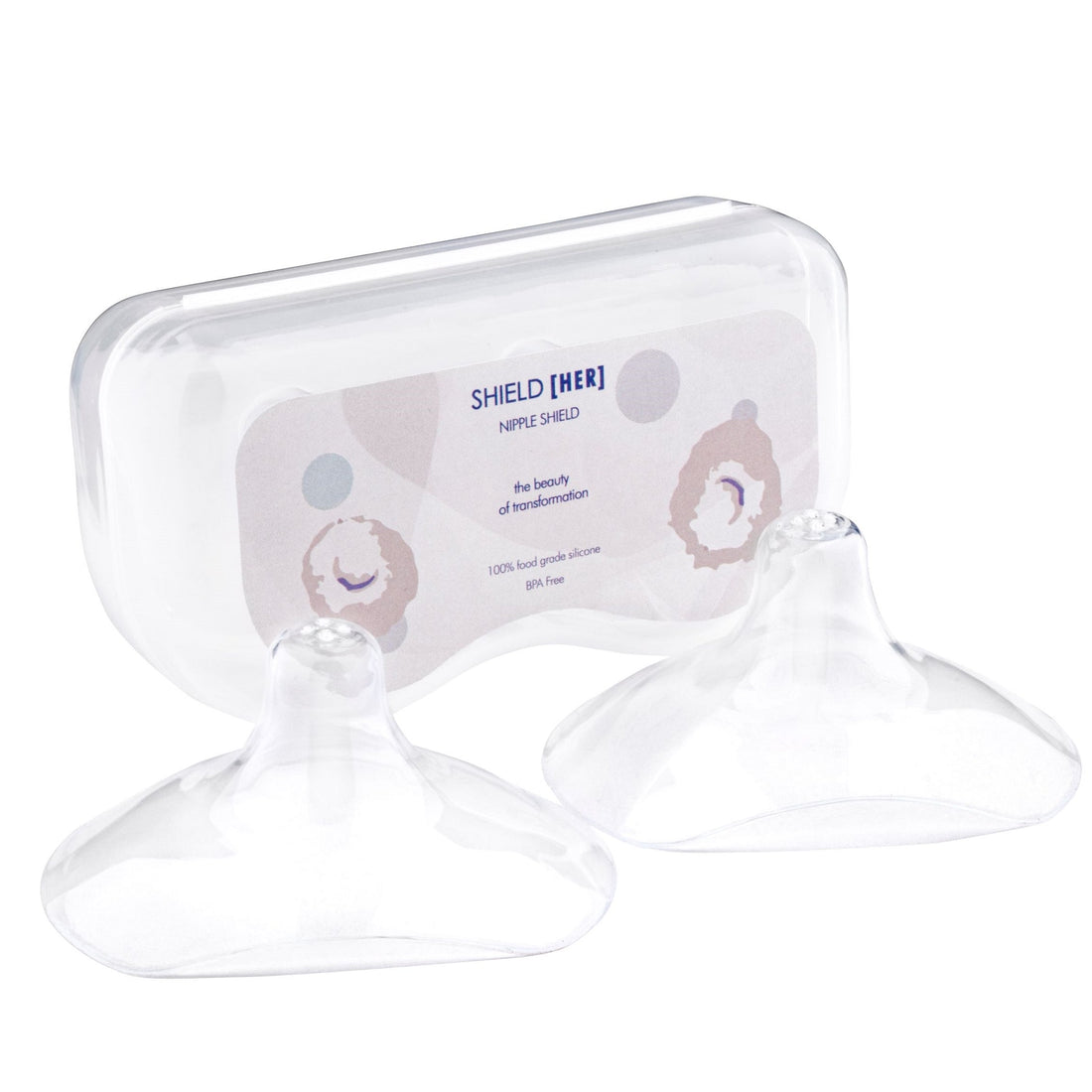 Haakaa Silicone Breastfeeding Nipple Shield with Orthodontic Nipple, 1