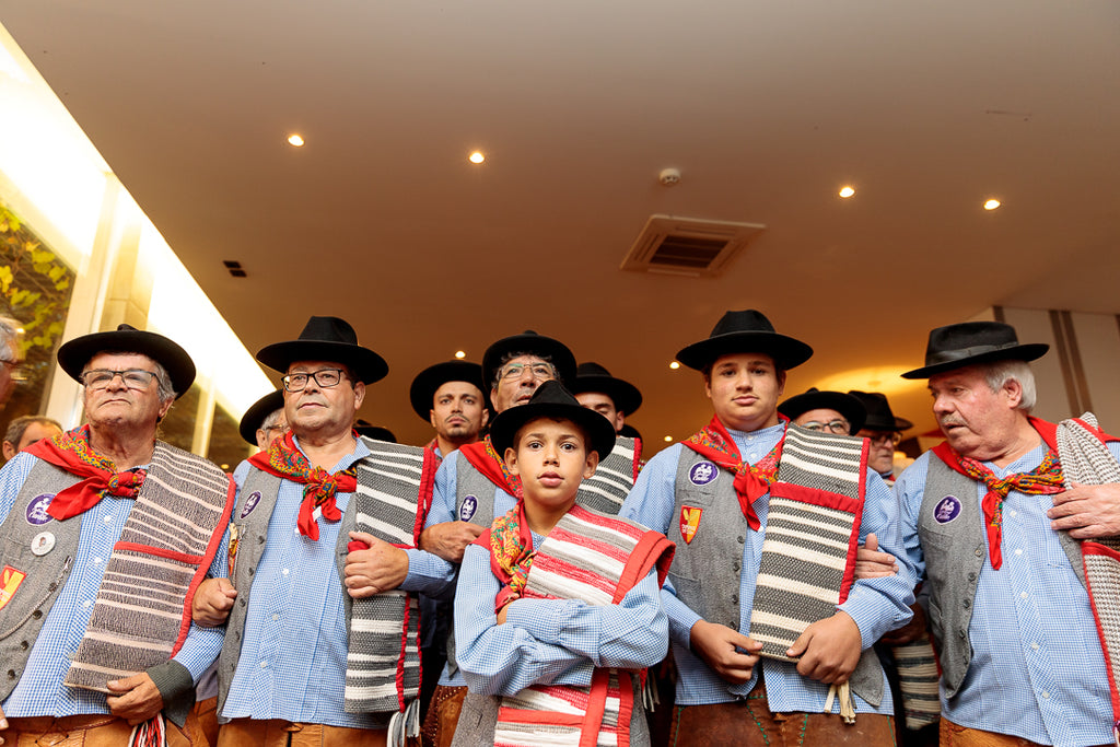 Traditional ‘Cante Alentejano’ singers celebrate Martinmas at Rocim Amphora Wine Day; photo credit Herdade do Rocim