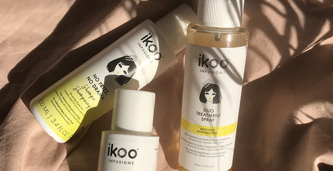 ikoo Anti Frizz collection shampoo conditioner spray