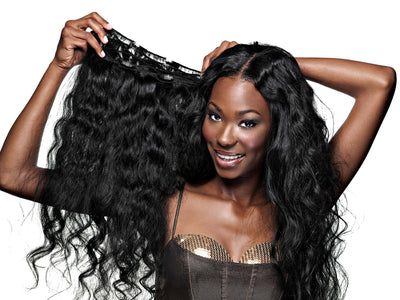 Indique Natural Wavy Virgin Indian Hair Skin Weft Hair Extensions