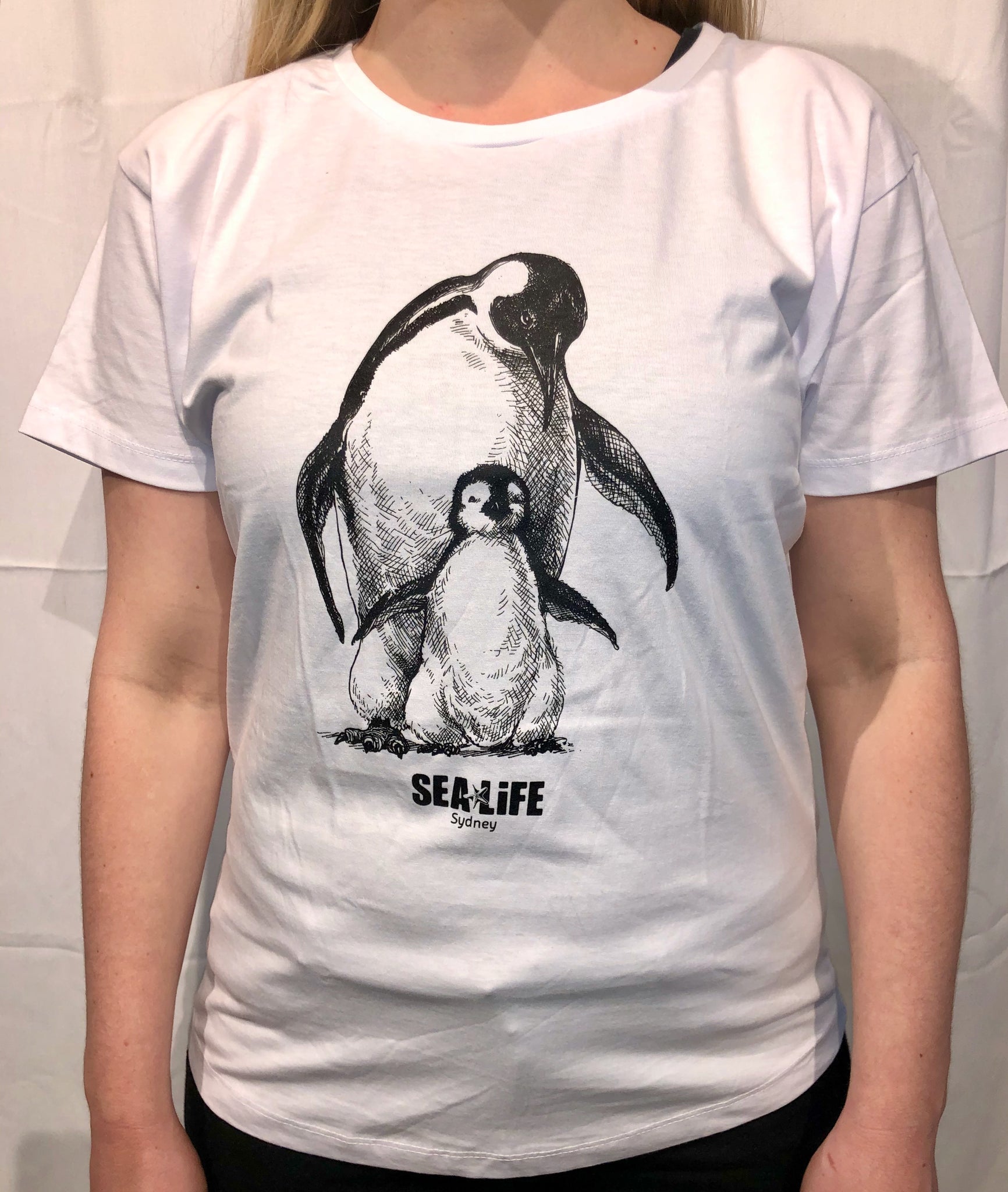 white penguin shirt