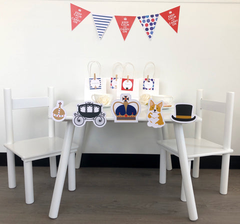 Royal Themed High Tea Printable Party | The Printable Place