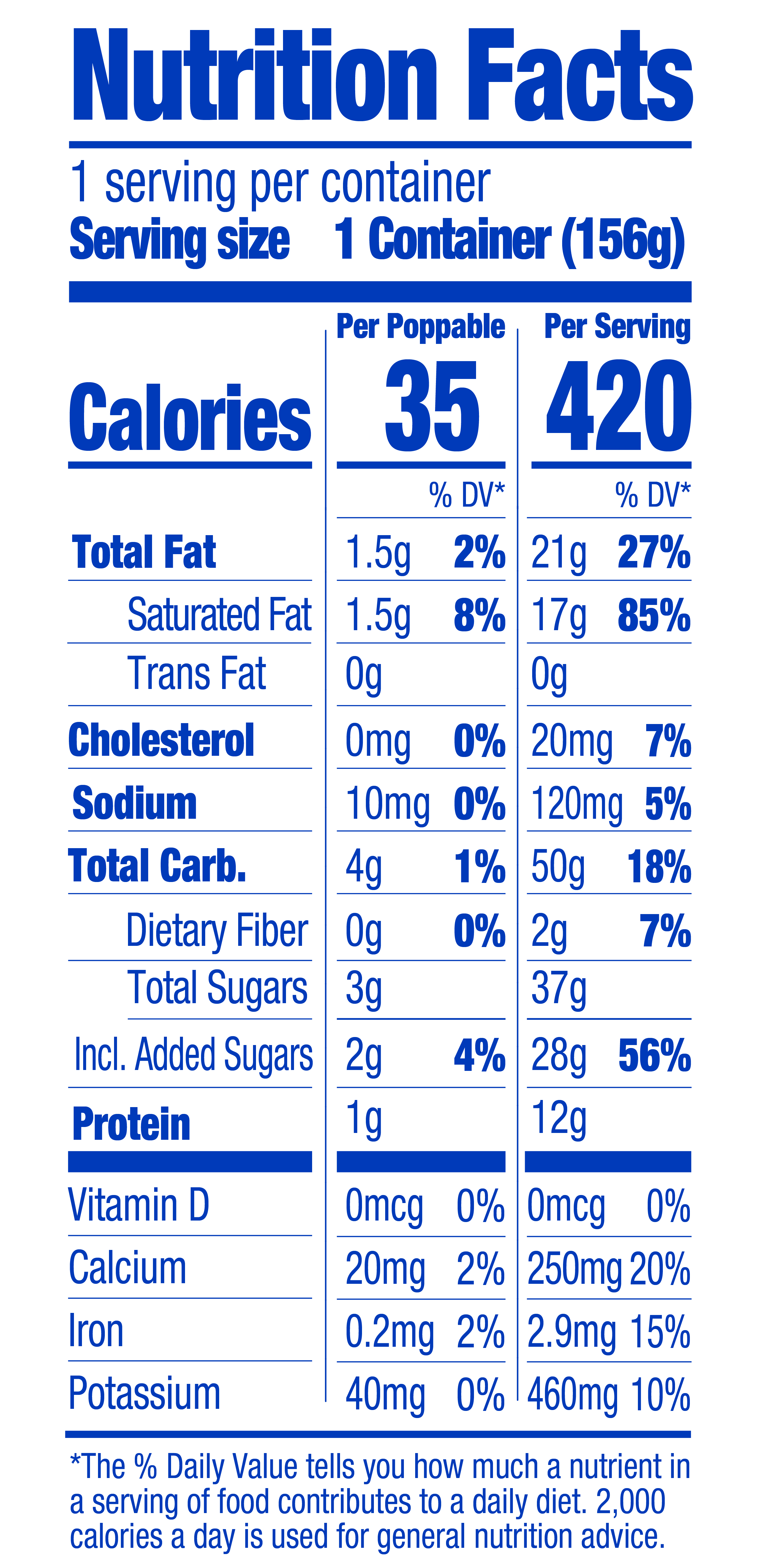 nutrition info