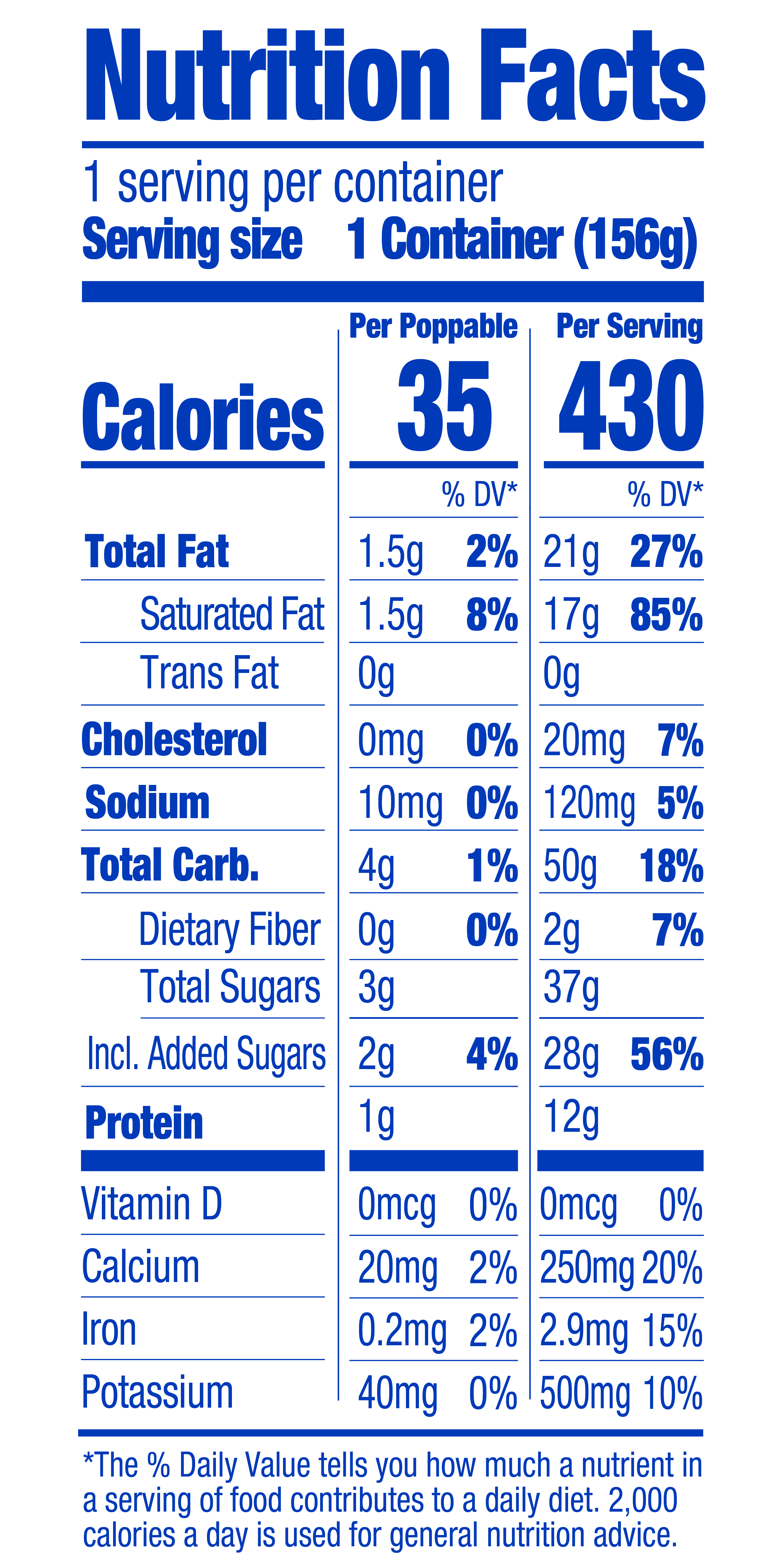 nutrition info