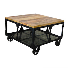 table basse industrielle