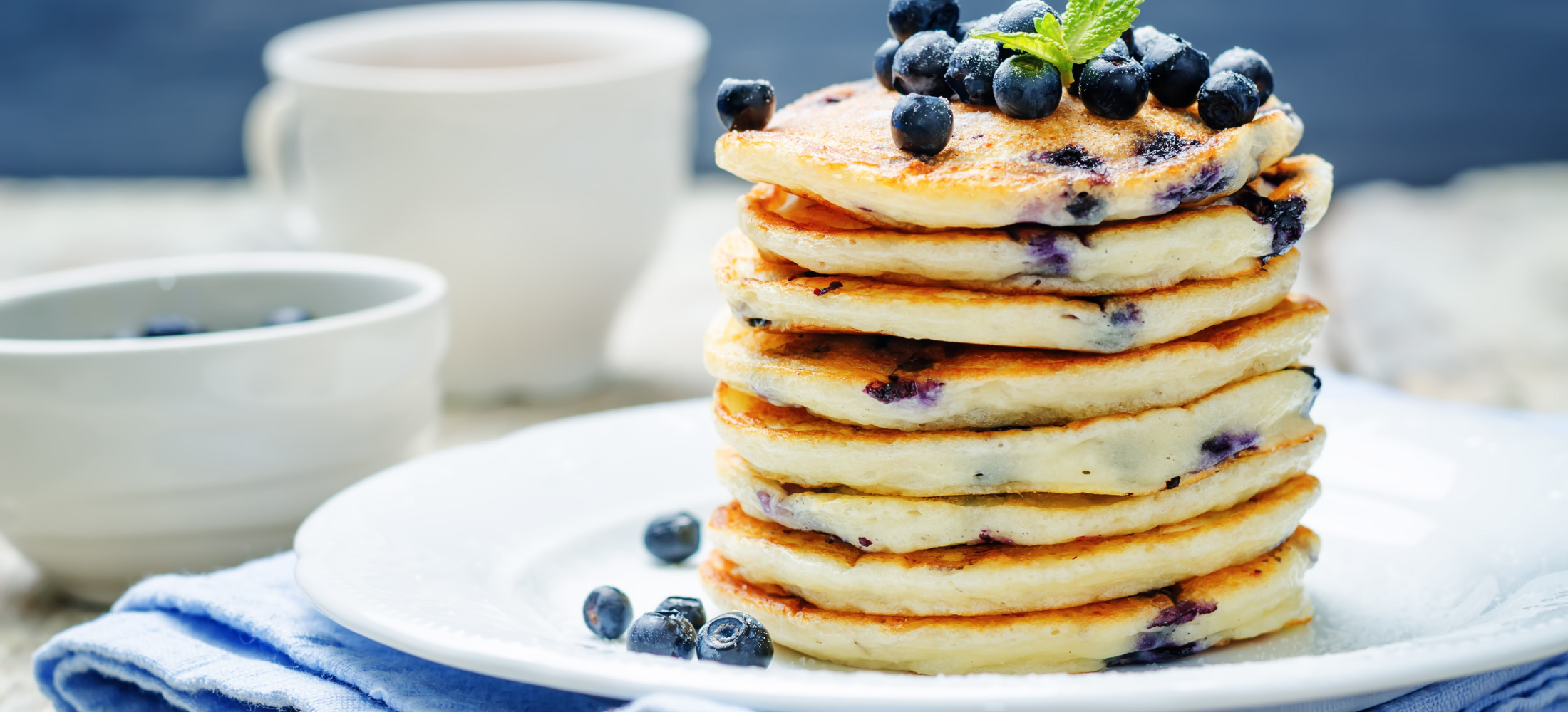 cooking up love celebrating mom with Cuisipro lemon blueberry buttermilk pancakes