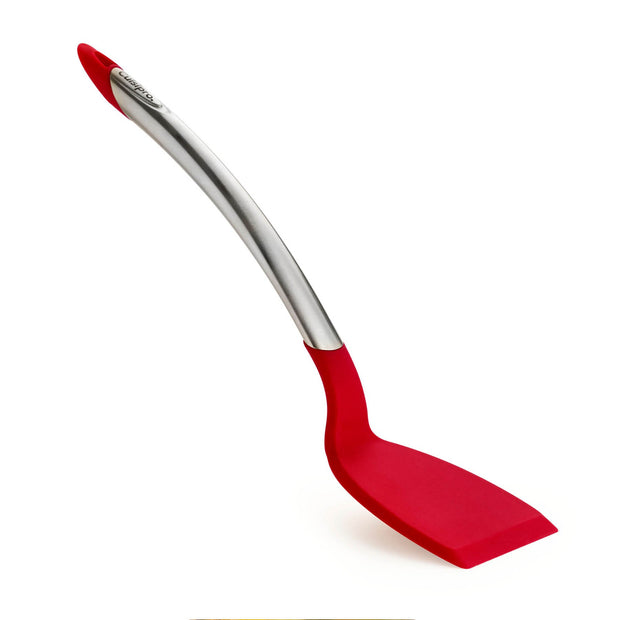All Silicone Spatula, Cayenne Red cir - Cook on Bay