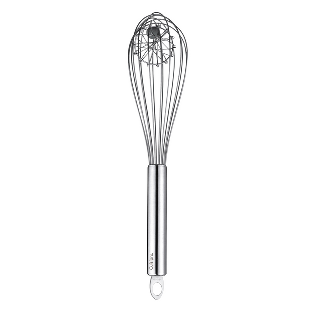 CUISIPRO 10 Balloon Whisk with Non-Stick Red C oating 