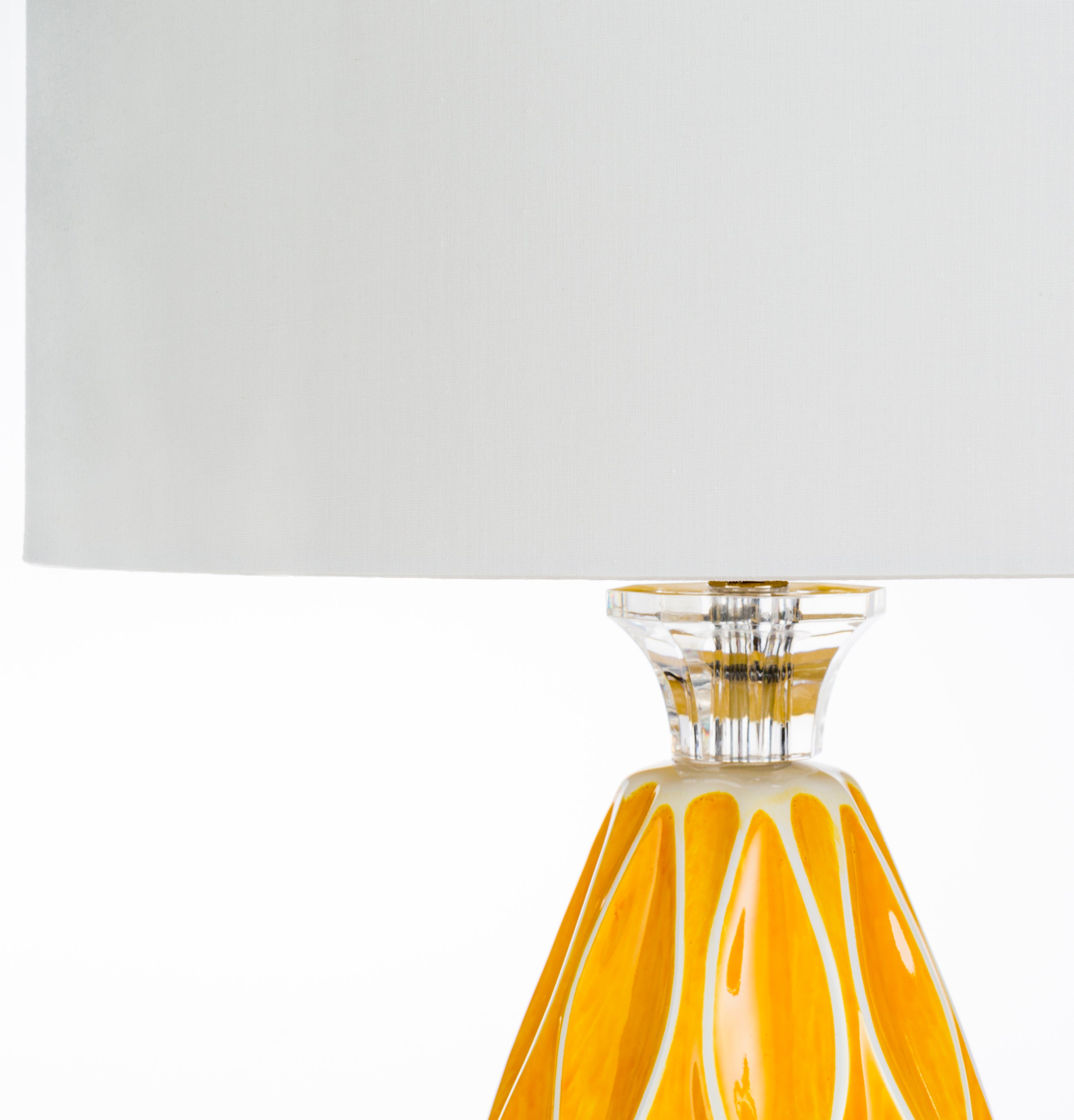 funky yellow lamp