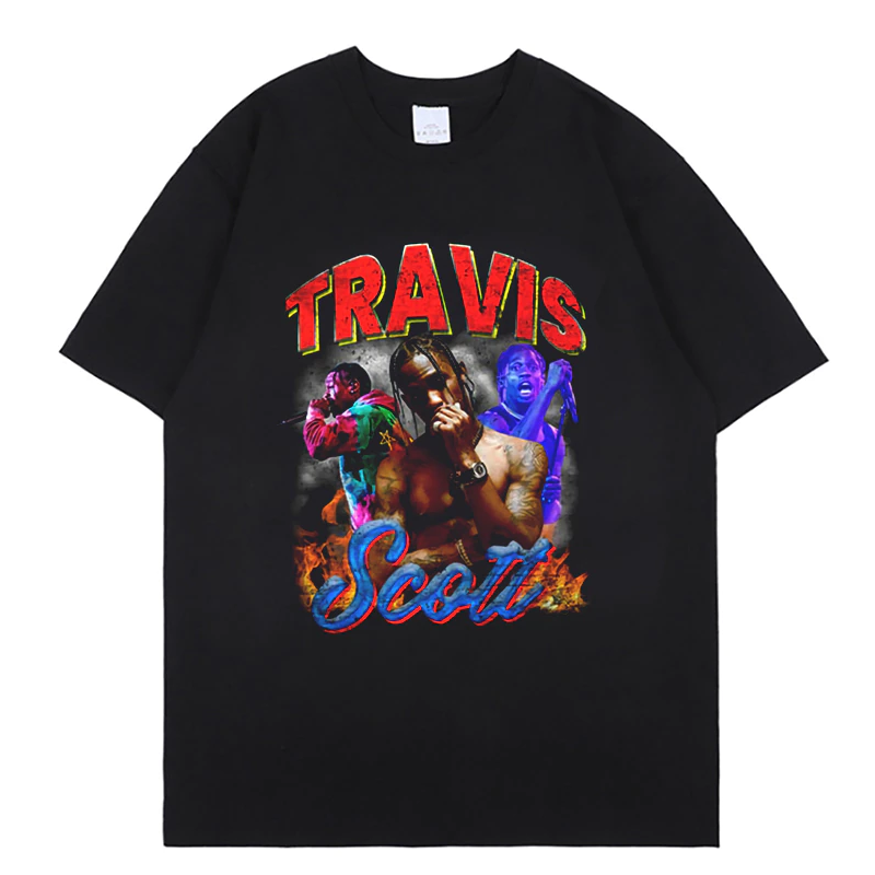 Travis Scott Vintage Look T-Shirt – Vintage Rap Wear