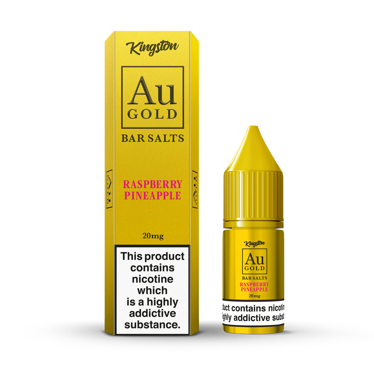 AU GOLD BAR SALTS 10ML NIC SALTS BY KINGSTON