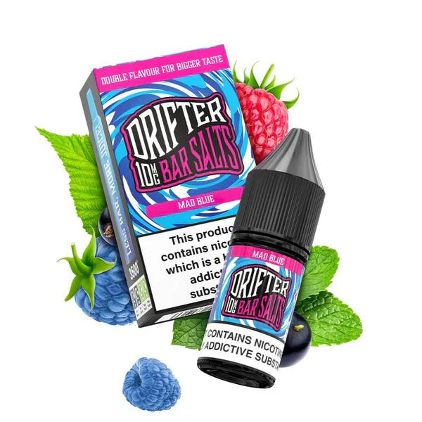 Drifter Bar Nic Salt 10ml E-Liquid Box of 10 - Mcr Vape Distro