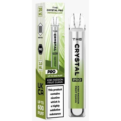 The Crystal Pro 600 Disposable Vape Pod ( Box of 10 ) - YD VAPE STORE