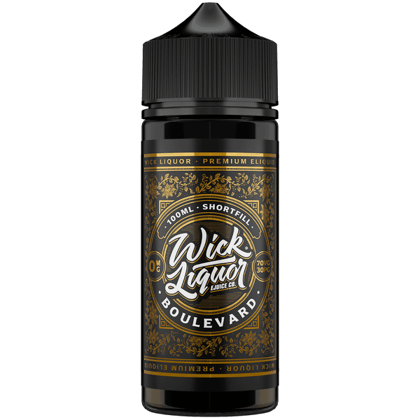 Wick Liquor 100ml E-liquids Shortfill - YD VAPE STORE