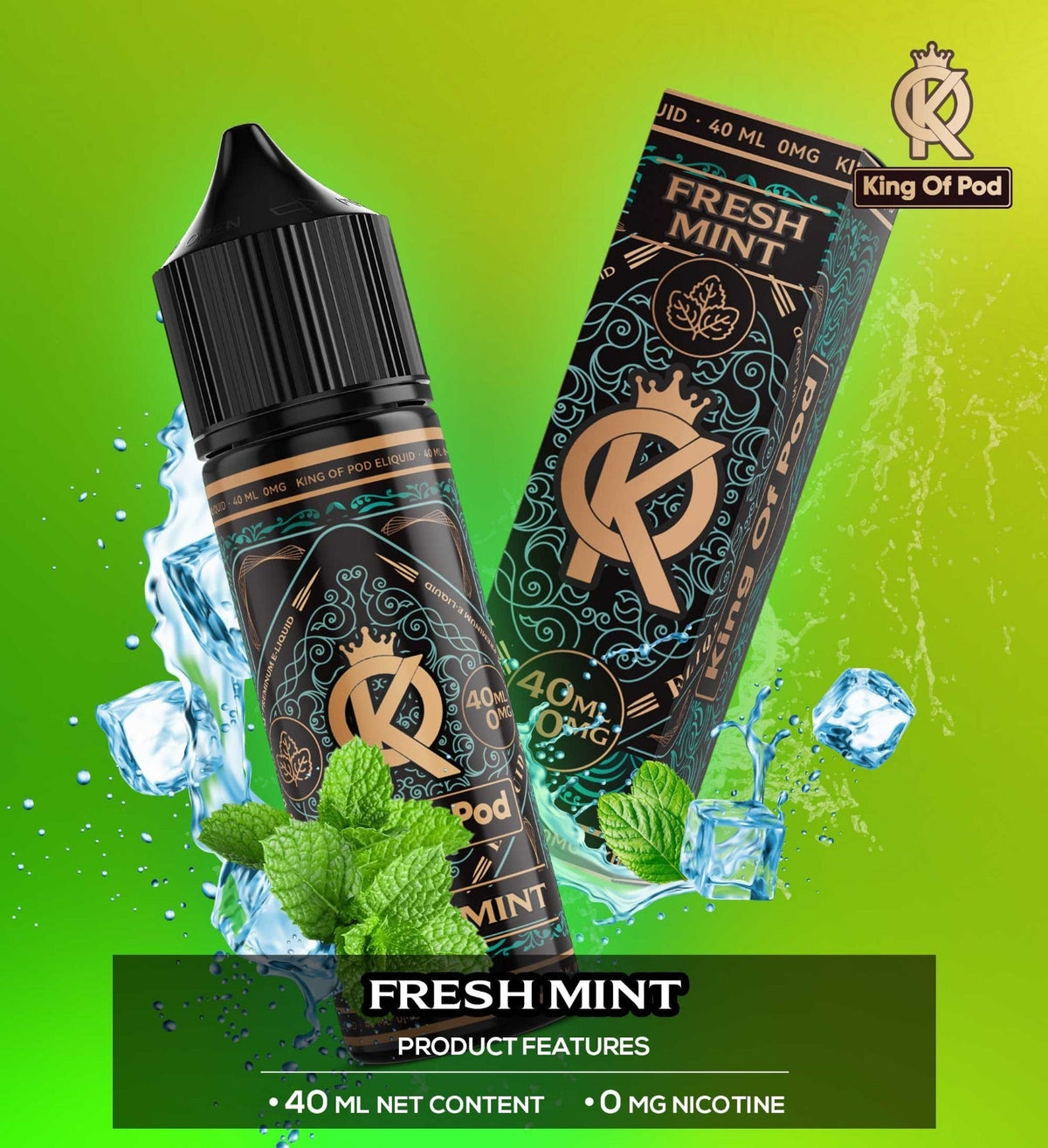 King of Pod 50ml E-liquids - Mcr Vape Distro