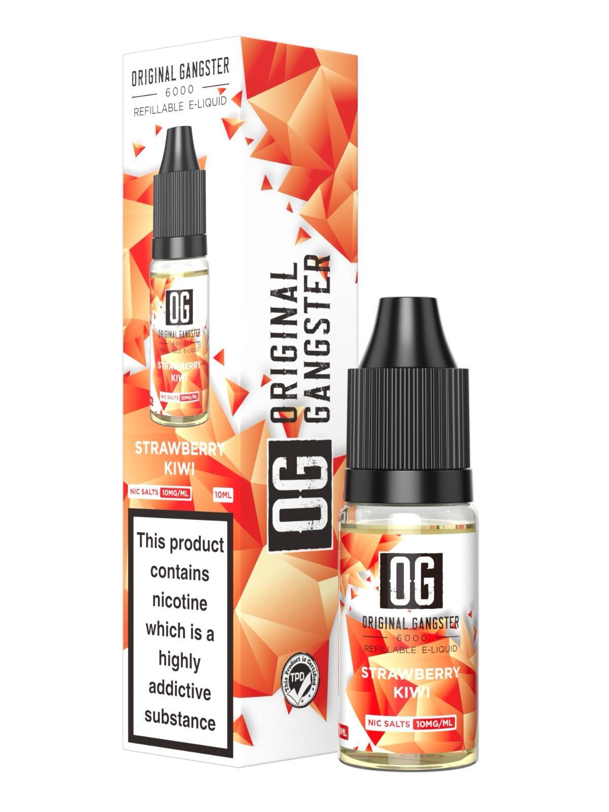 OG Original Gangster 6000 Salt 10ml ( Box of 10 ) - Mcr Vape Distro