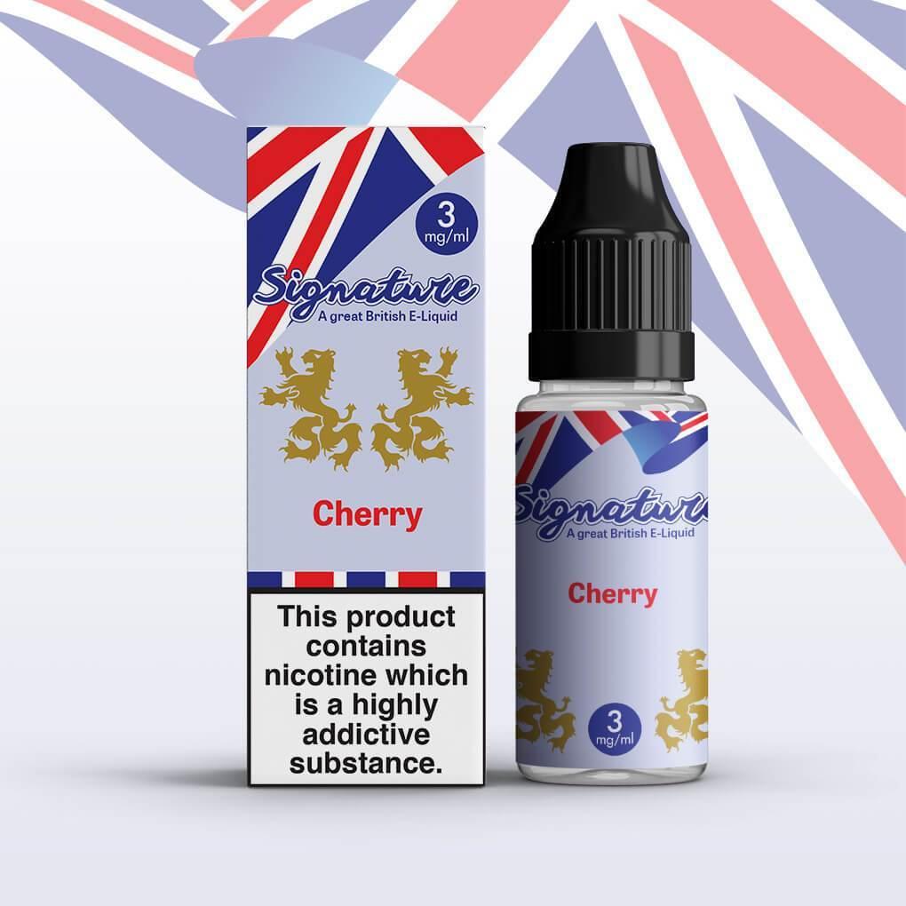 Signature - Cherry - 10ml (Pack of 10) - YD VAPE STORE