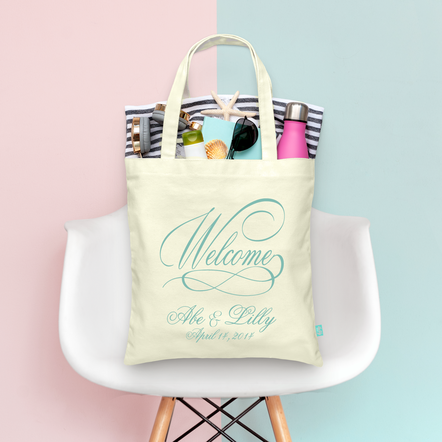 Hen Party Tote Bag Personalised Hen Party Tote Bag the One 