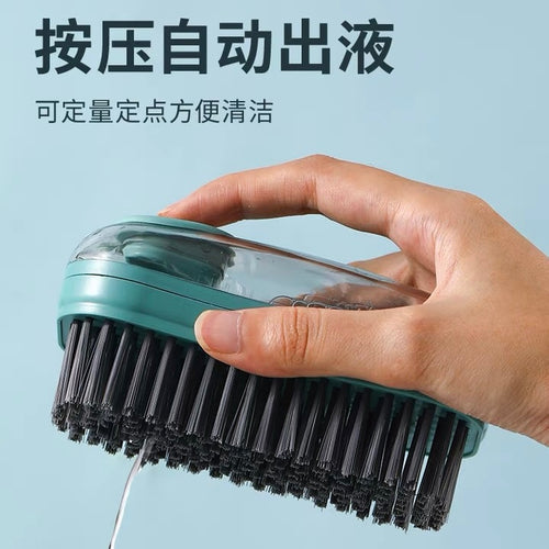 Gas stove brush household kitchen stove special cleaning brush range hood  degreasing decontamination brush nylon brush IRON 3Pcs